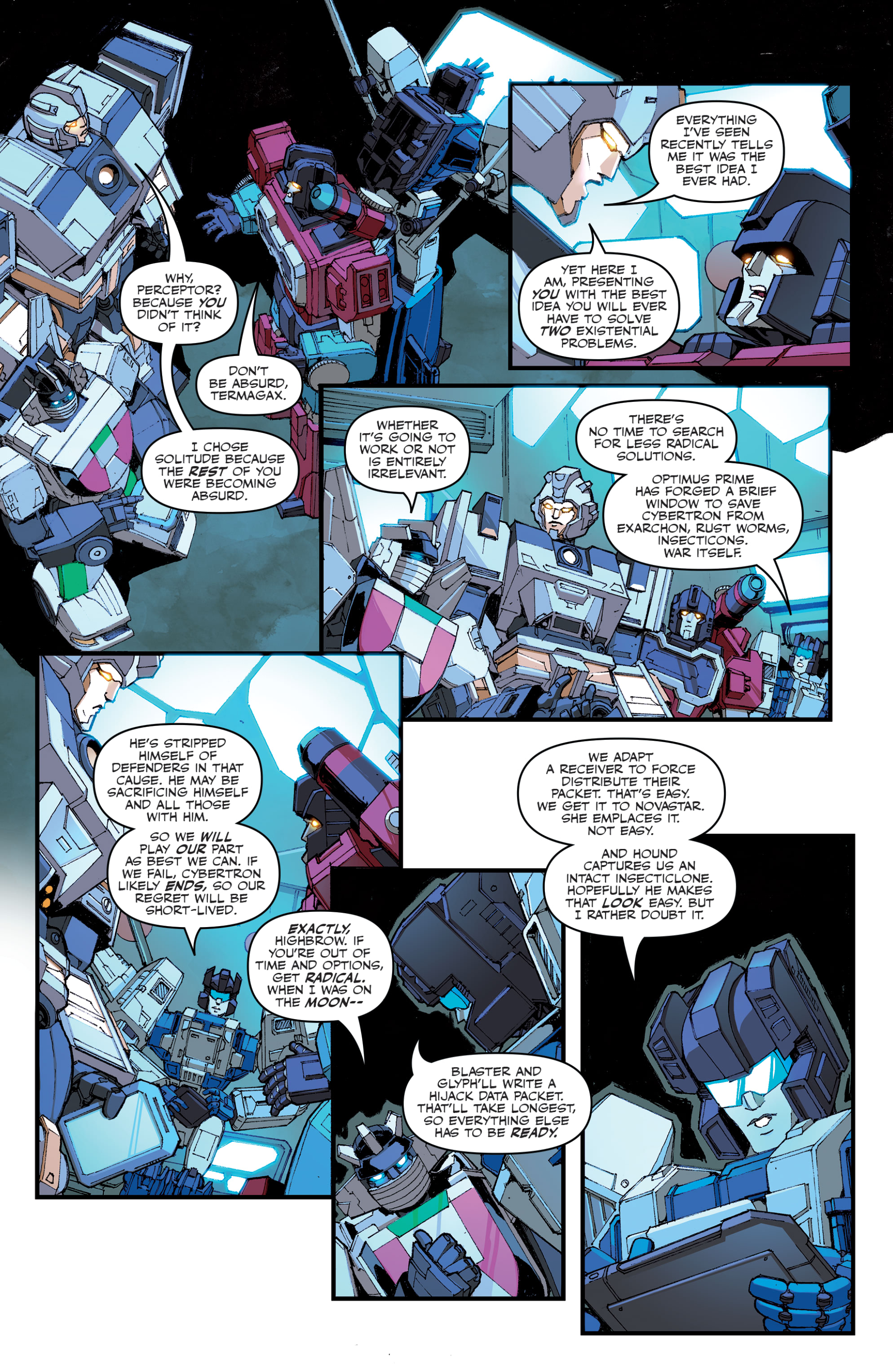 Read online Transformers (2019) comic -  Issue #42 - 8