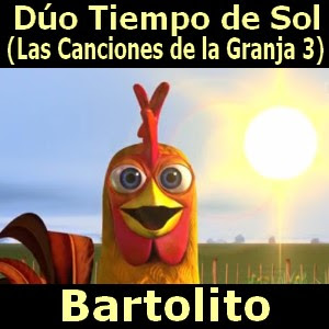 letra y acordes de guitarra y piano, infantiles, gallo