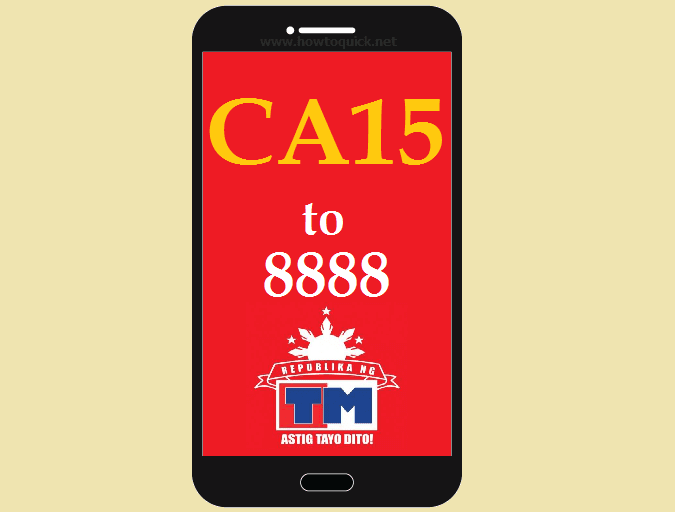 TM CA15 2 days Unli Call and Text + All Networks Promo ...