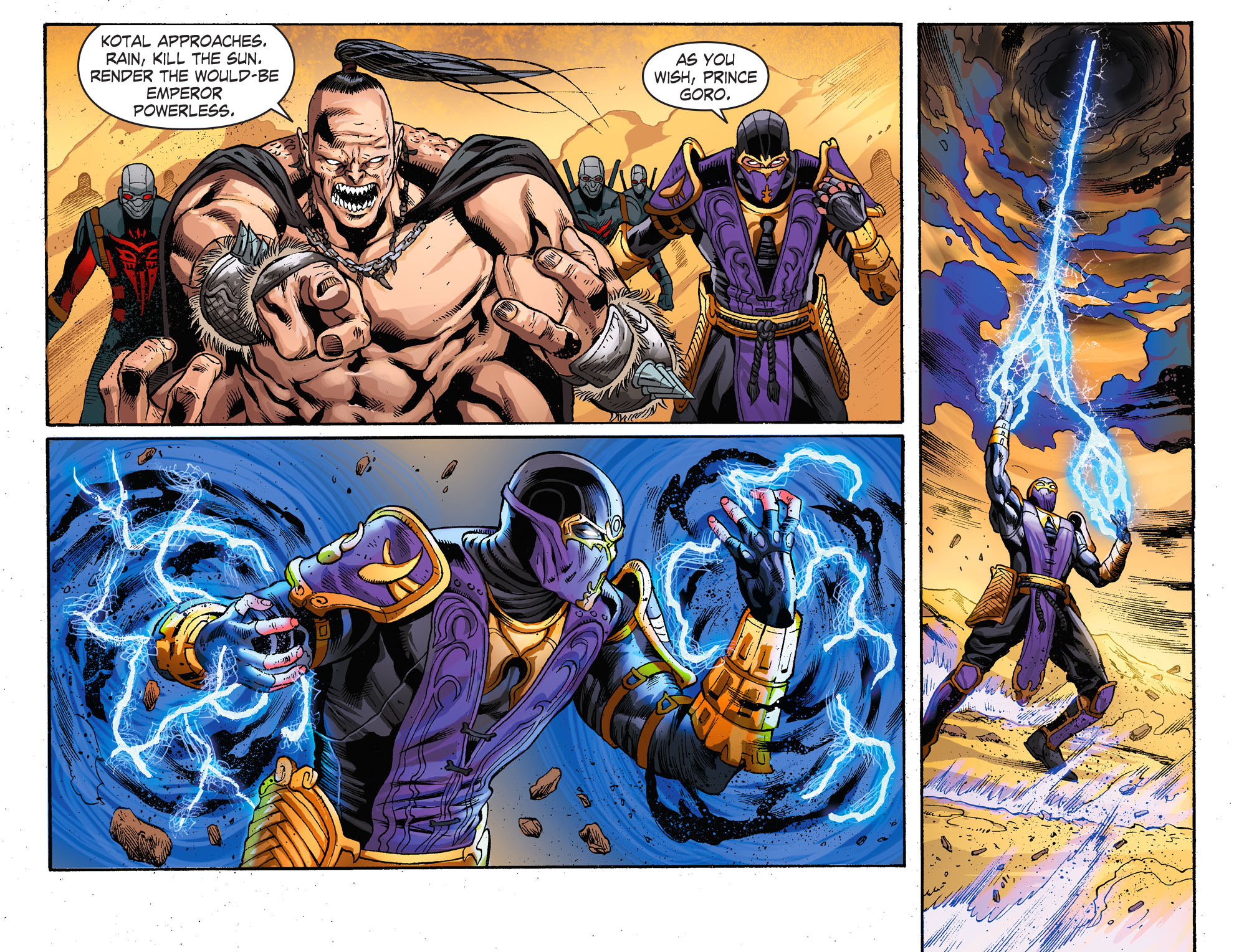 Read online Mortal Kombat X [I] comic -  Issue #8 - 8