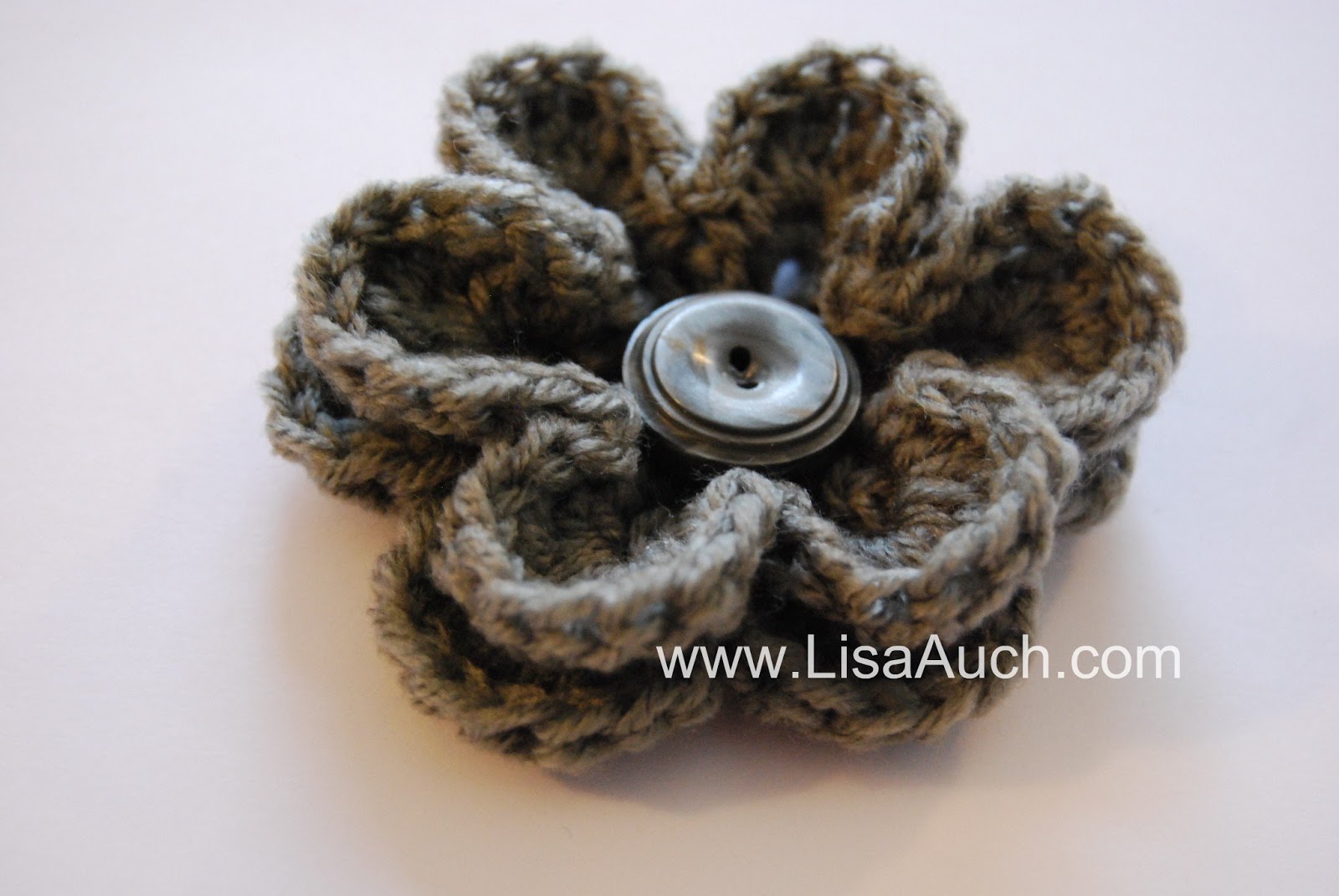 Easy Crochet Flower Patterns (2 Free Crochet Flower Patterns) 
