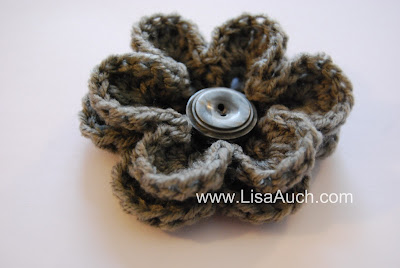FREE crochet Flower EASY pattern