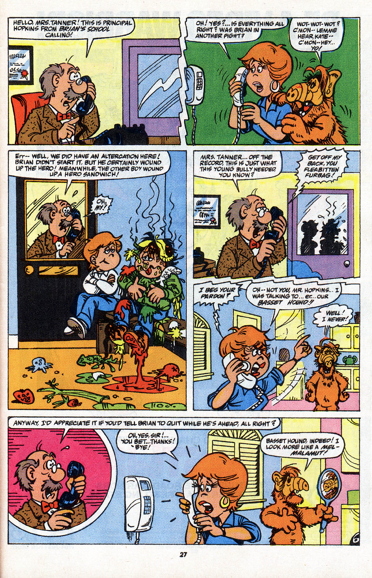 Read online ALF comic -  Issue #30 - 29