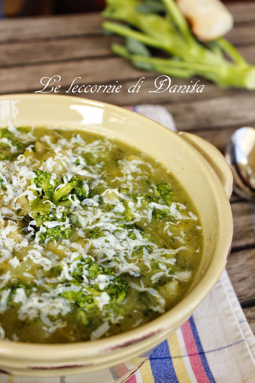 zuppa di sparacelli (broccoletti) e patate