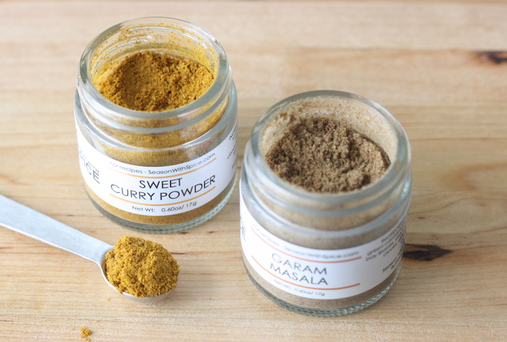 Sweet Curry Powder & Garam Masala at SeasonWithSpice.com