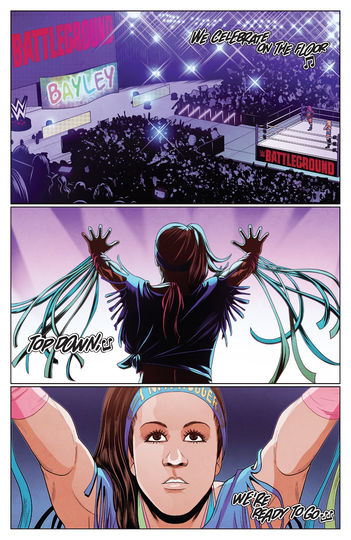 Read online WWE comic -  Issue #17 - 19