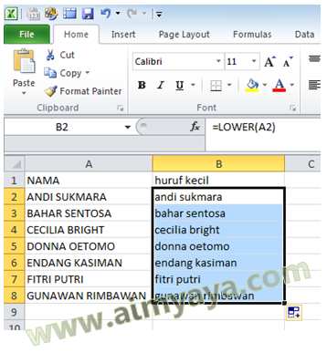 Cara Merubah Huruf Besar Kapital Ke Huruf Kecil Di Excel Cara Aimyaya Cara Semua Cara Cara Merubah Huruf Besar Kapital Ke Huruf Kecil Di Excel Cara Aimyaya Cara Semua Cara