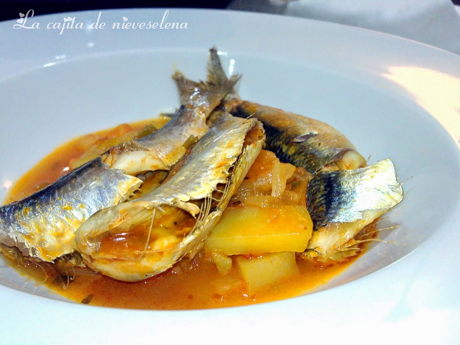 Sardinas guisadas