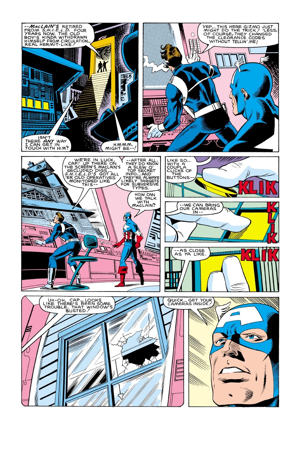 Captain America (1968) Issue #304 #232 - English 6