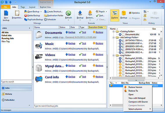 Backup4all 2018 Free Download http://www.kukunsoft.com/2017/10/backup4all-2018-free-download.html