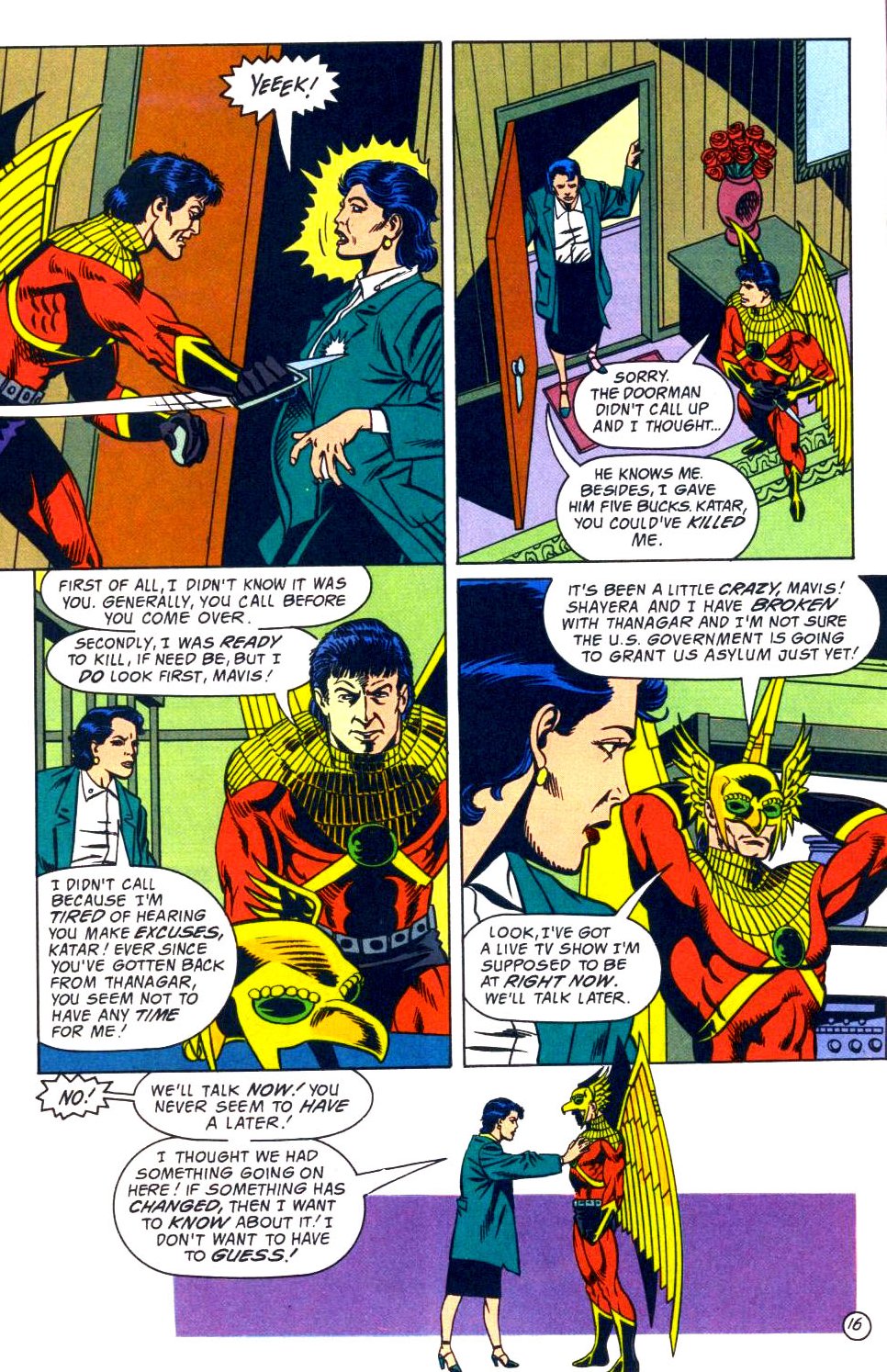Read online Hawkworld (1990) comic -  Issue # _Annual 3 - 17