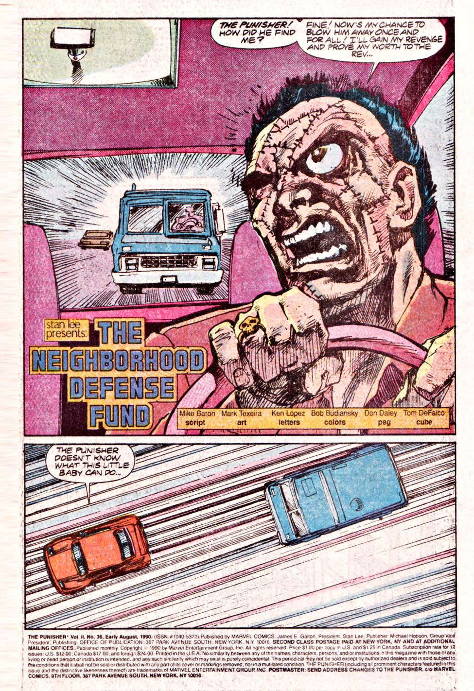The Punisher (1987) Issue #36 - Jigsaw Puzzle #02 #43 - English 2