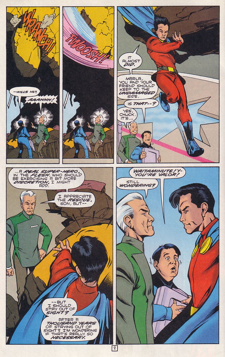 Legion of Super-Heroes (1989) 76 Page 2