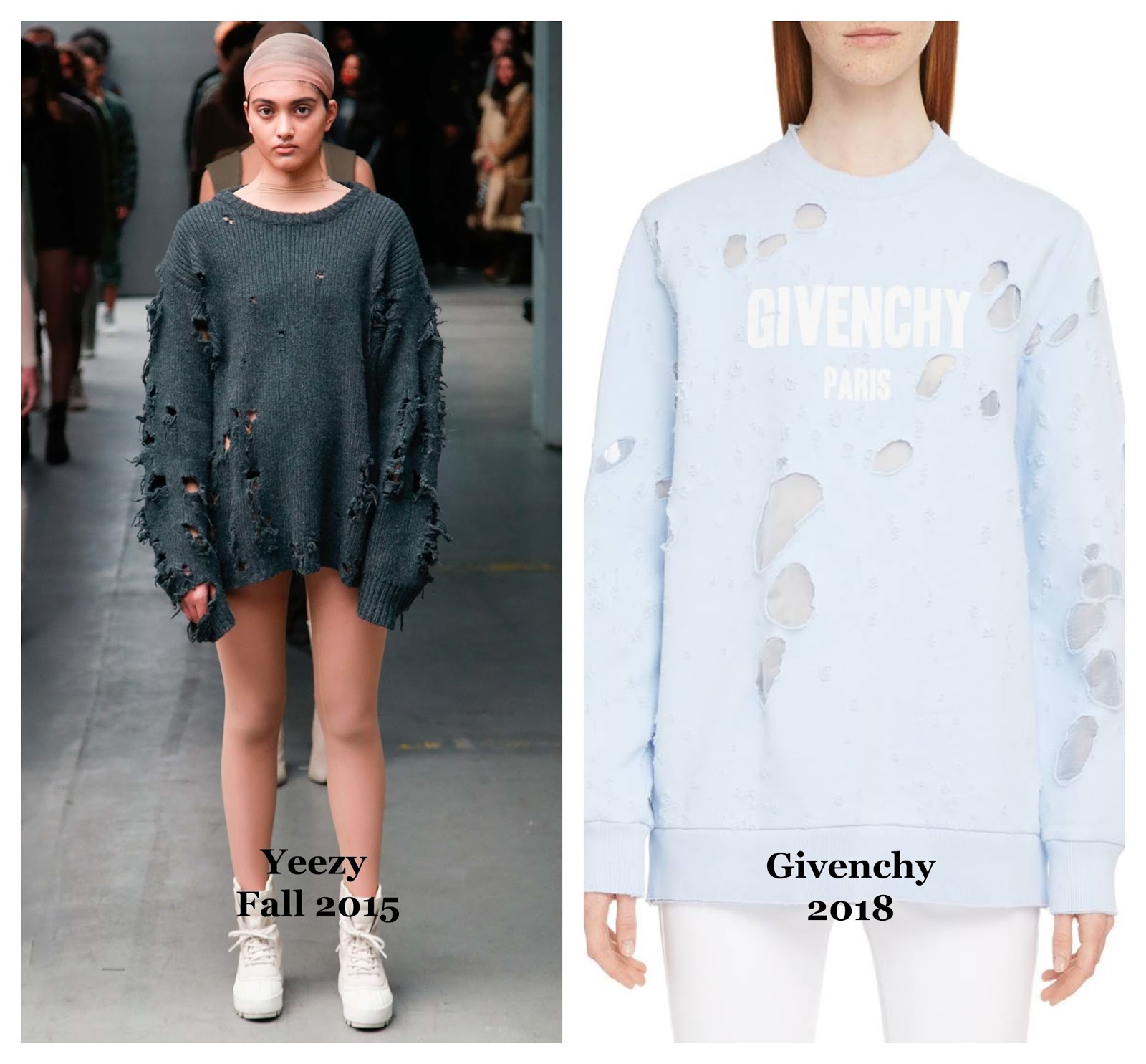 yeezy t shirt with holes