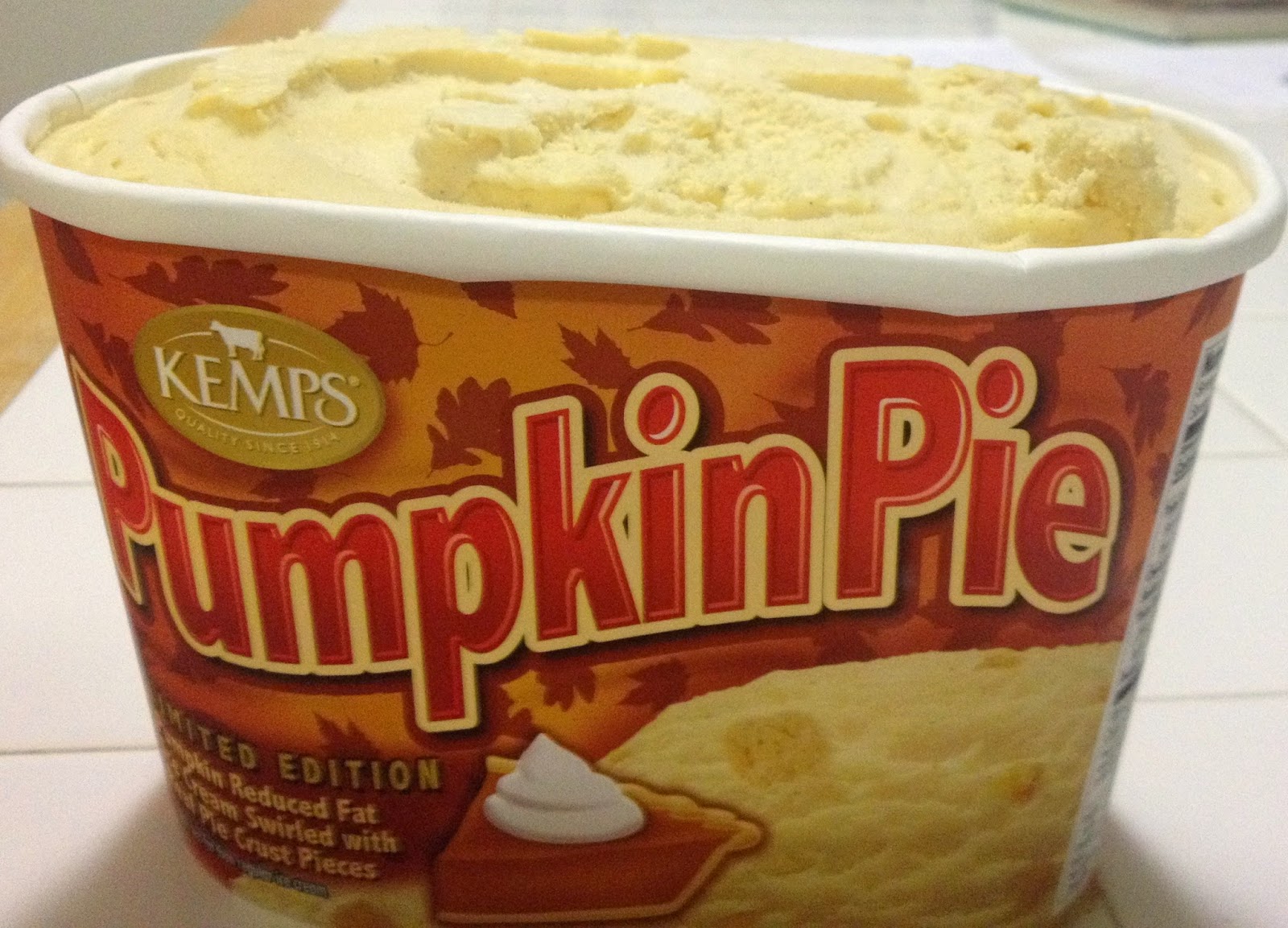 Kemp's Pumpkin Pie (seasonal flavor)