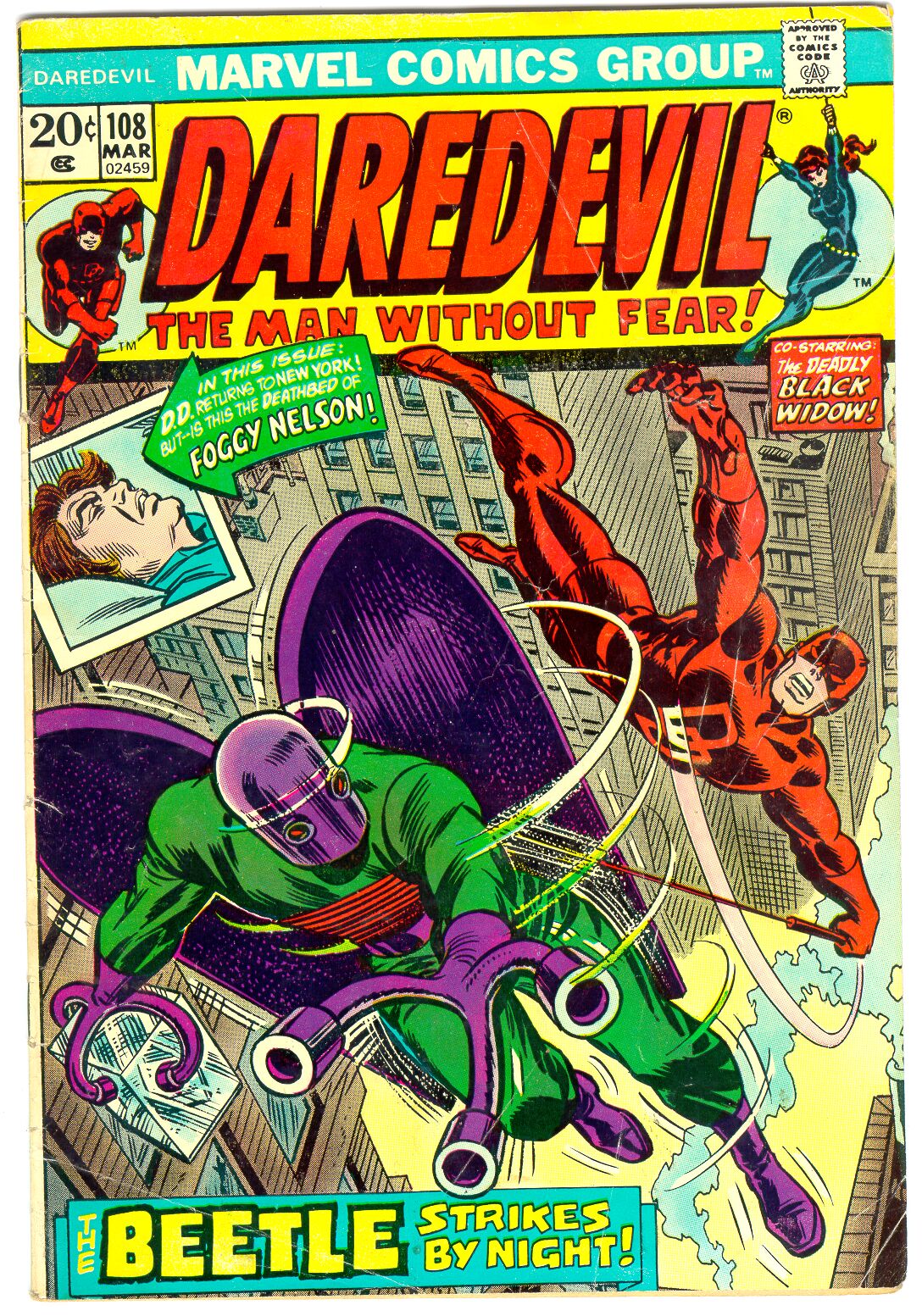 Read online Daredevil (1964) comic -  Issue #108 - 1