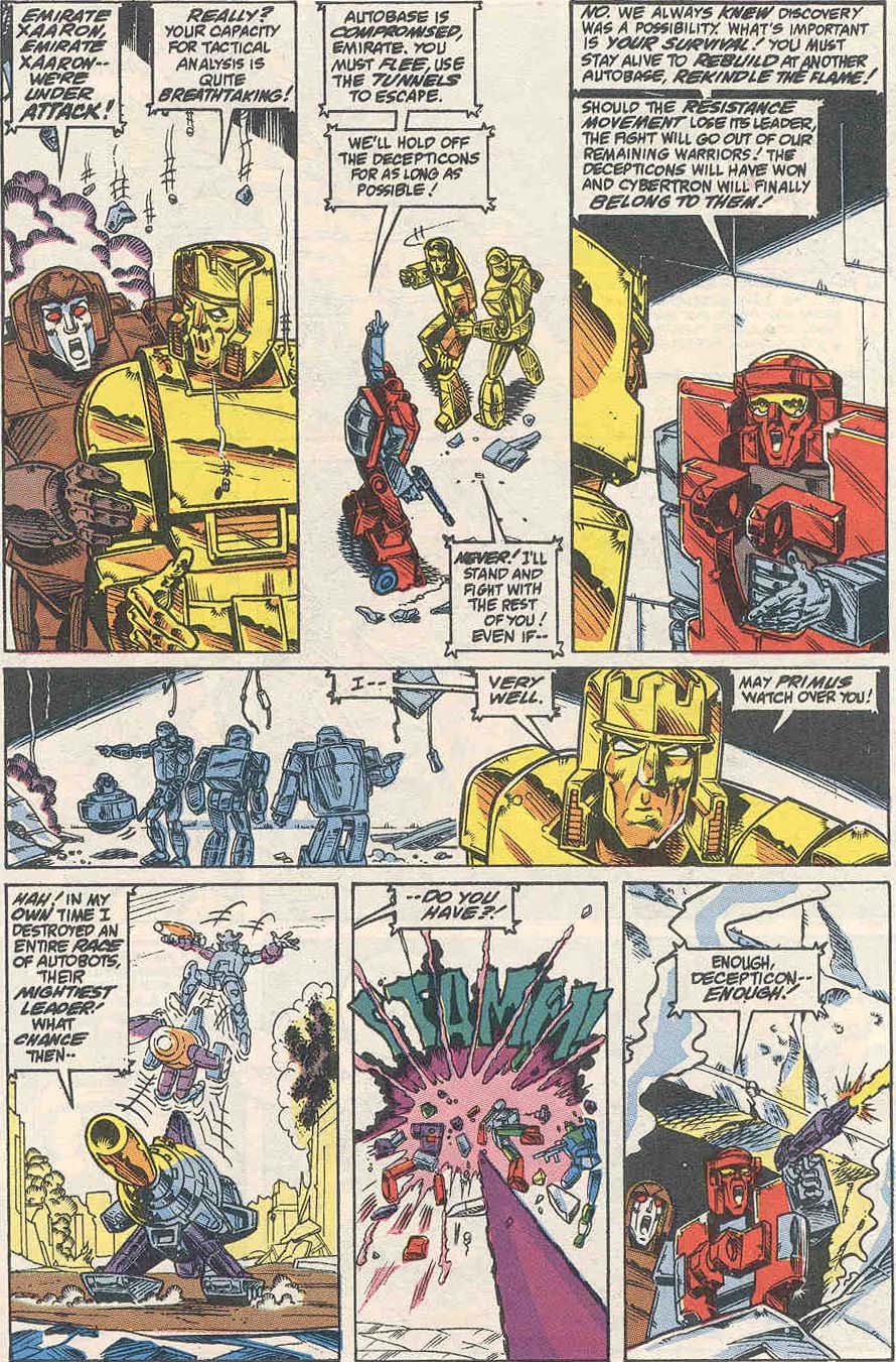 Read online The Transformers (1984) comic -  Issue #71 - 13