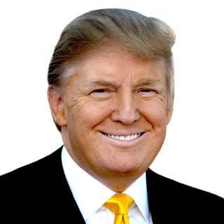 Donald Trump Foto de Donald Trump sonriendo