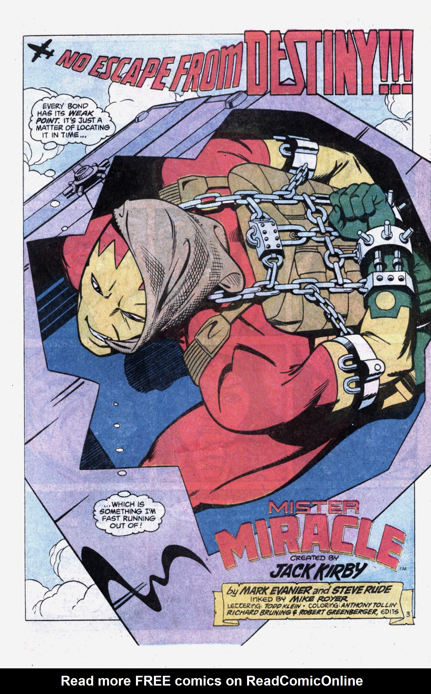 Read online Mister Miracle Special comic -  Issue # Full - 4