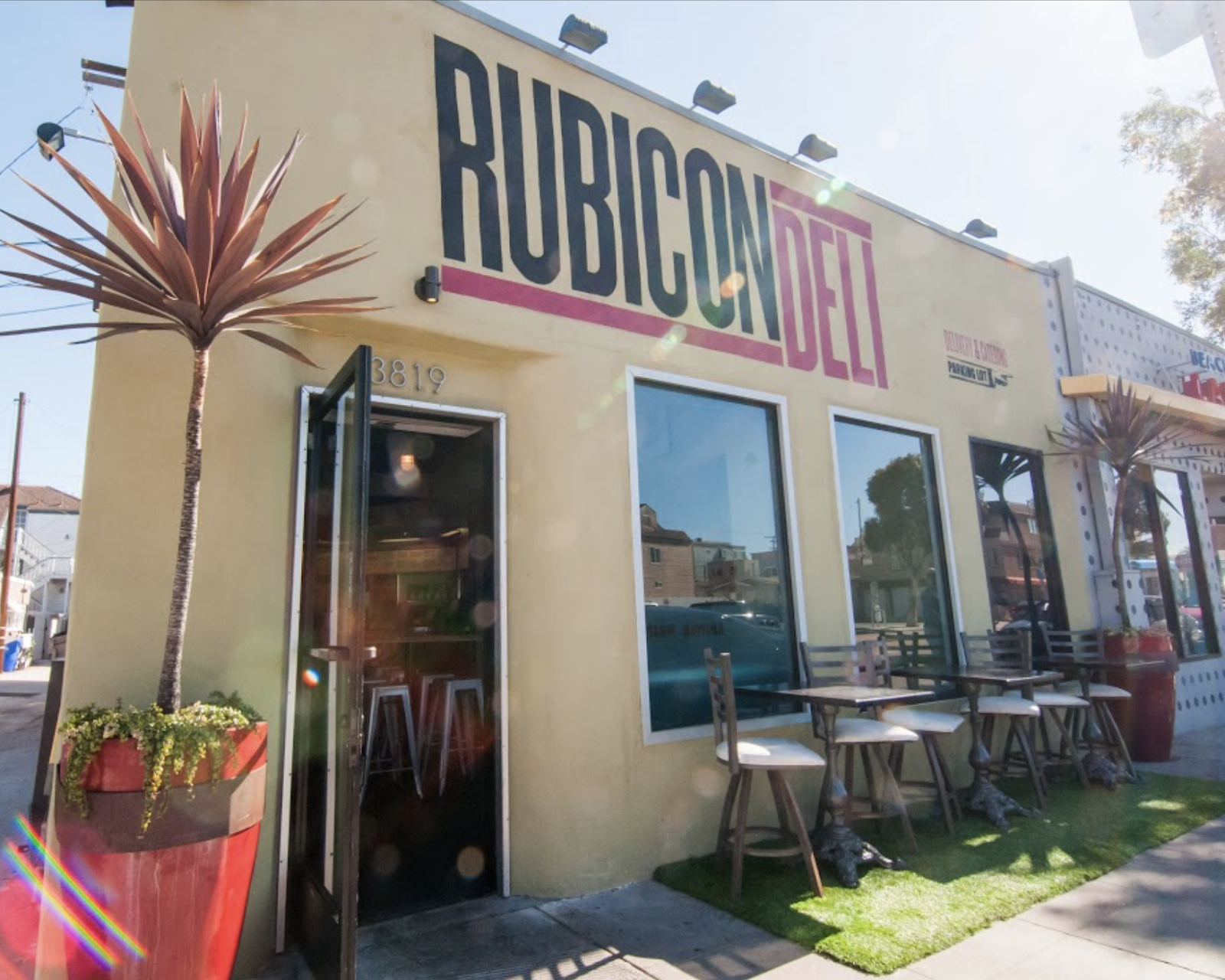 SanDiegoVille Rubicon Deli Shutters Original San Diego Location