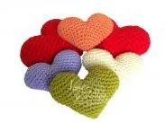 PATRON GRATIS CORAZON AMIGURUMI 1231