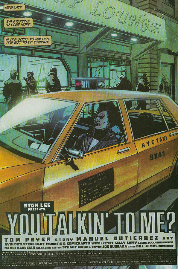 The Punisher (2001) Issue #9 - Taxi Wars #01 - You Talkin' to Me #9 - English 2