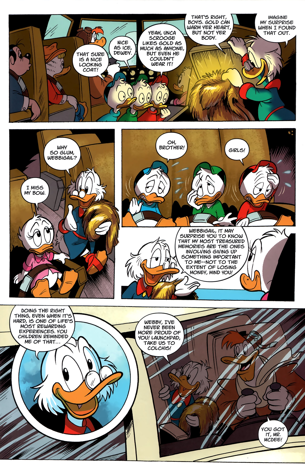 Read online DuckTales comic -  Issue #4 - 12