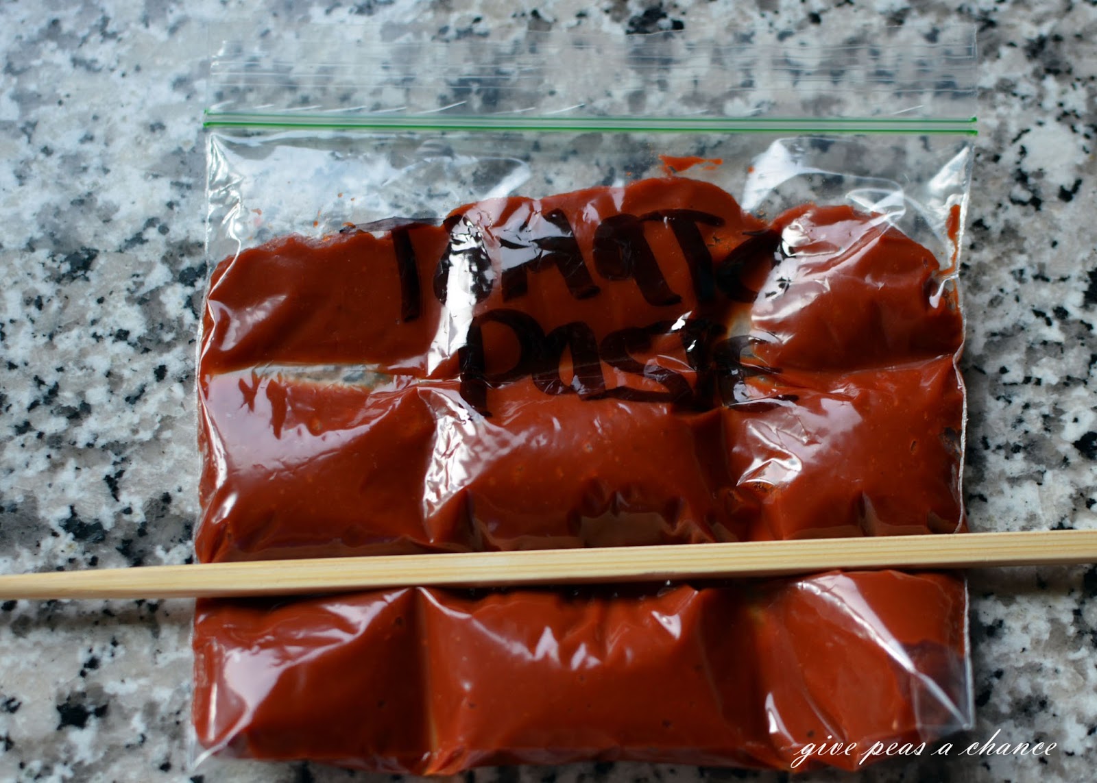 Give Peas a Chance Freezer Tip Tomato Paste and Yogurt Starter