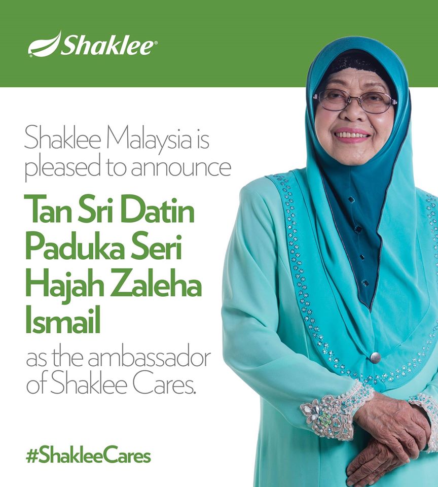 Ambassador of Shaklee Cares - Tan Sri Datin Paduka Hajah ...