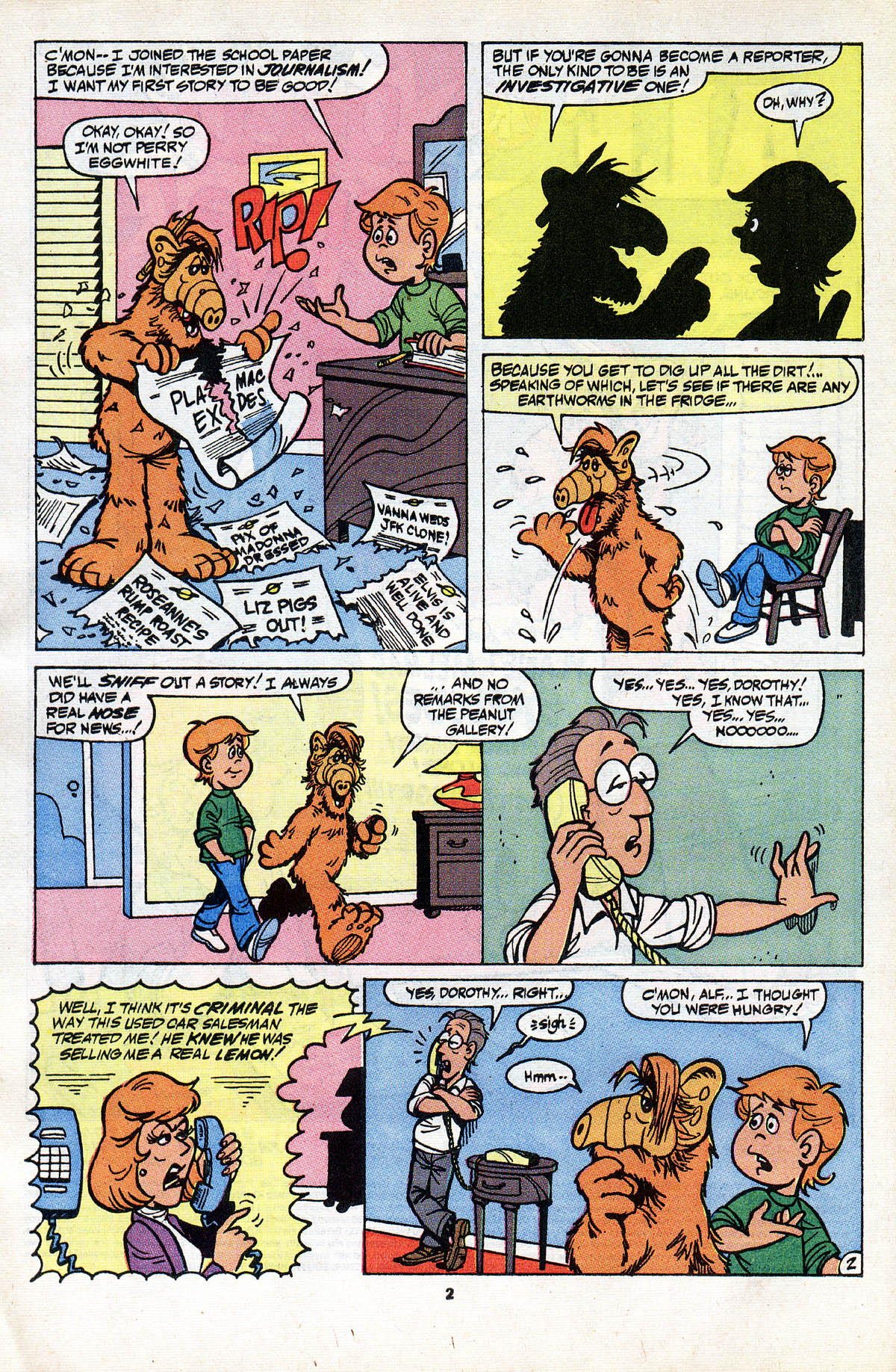 Read online ALF comic -  Issue #29 - 4