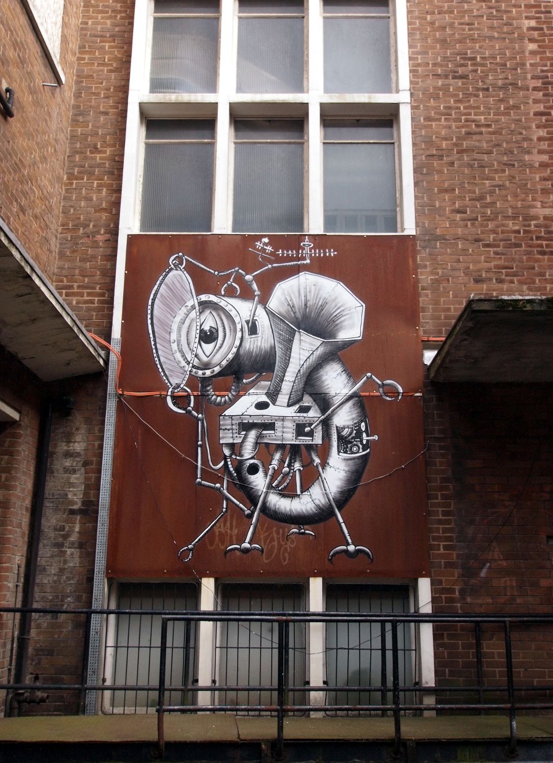 Phlegm New Mural In Sheffield StreetArtNews
