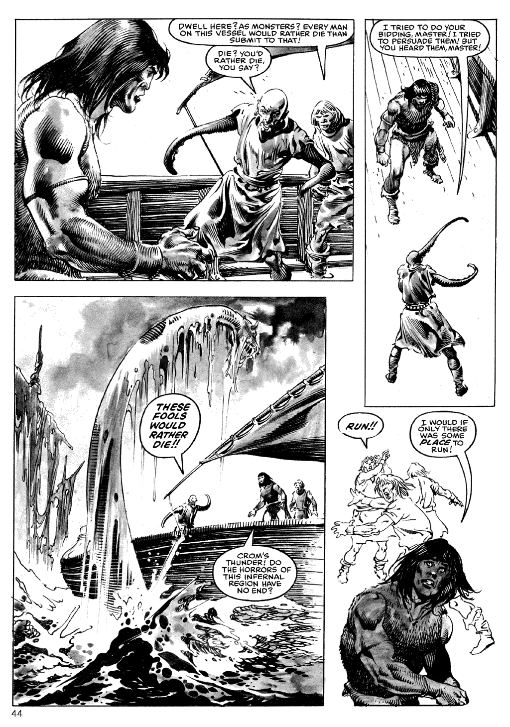 Read online The Savage Sword Of Conan comic -  Issue #101 - 44