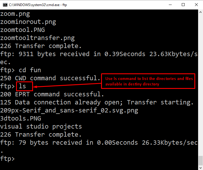 COMMAND PROMPT FTP RAMESH'S BLOG