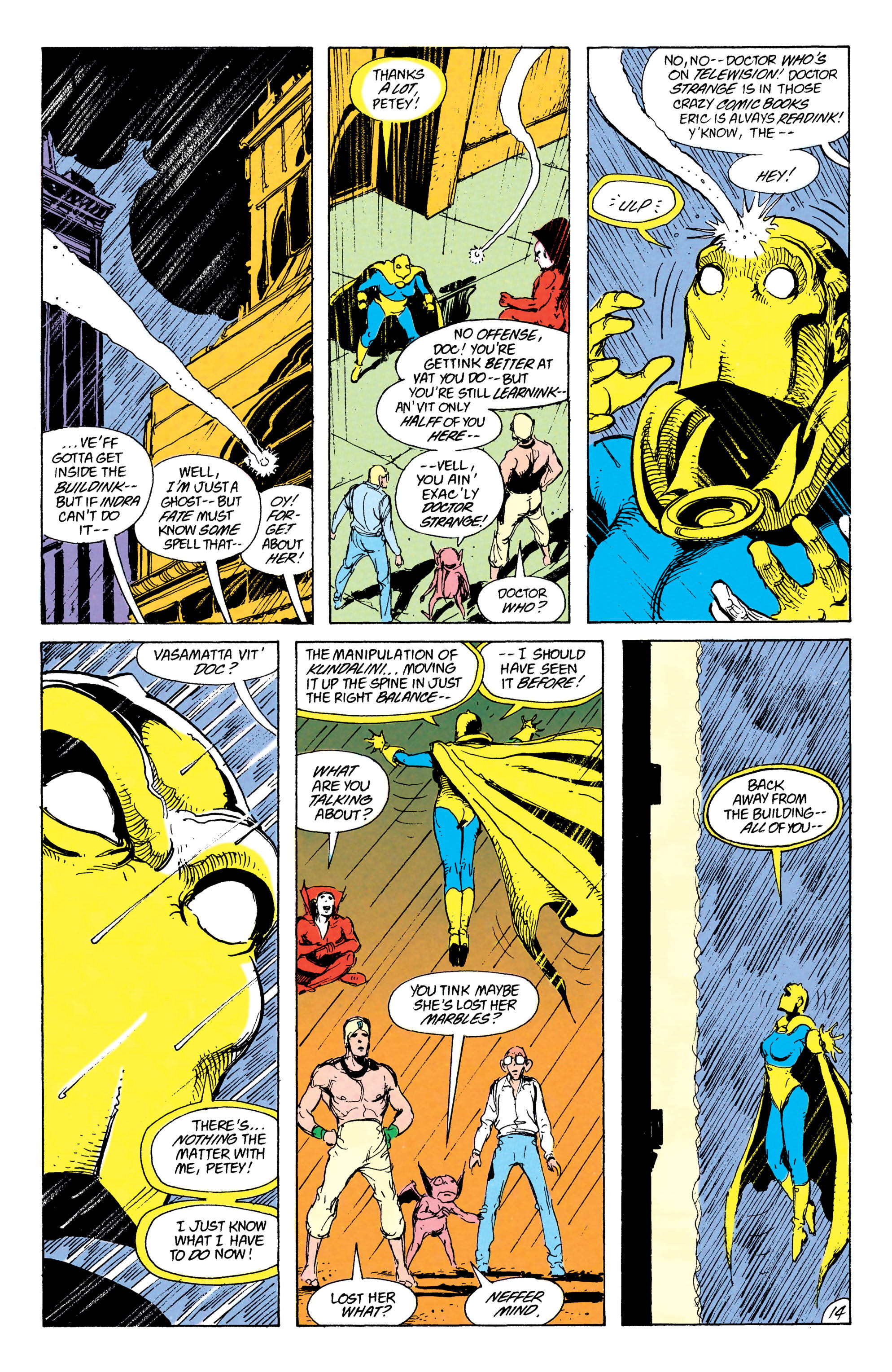 Read online Doctor Fate (1988) comic -  Issue #9 - 14