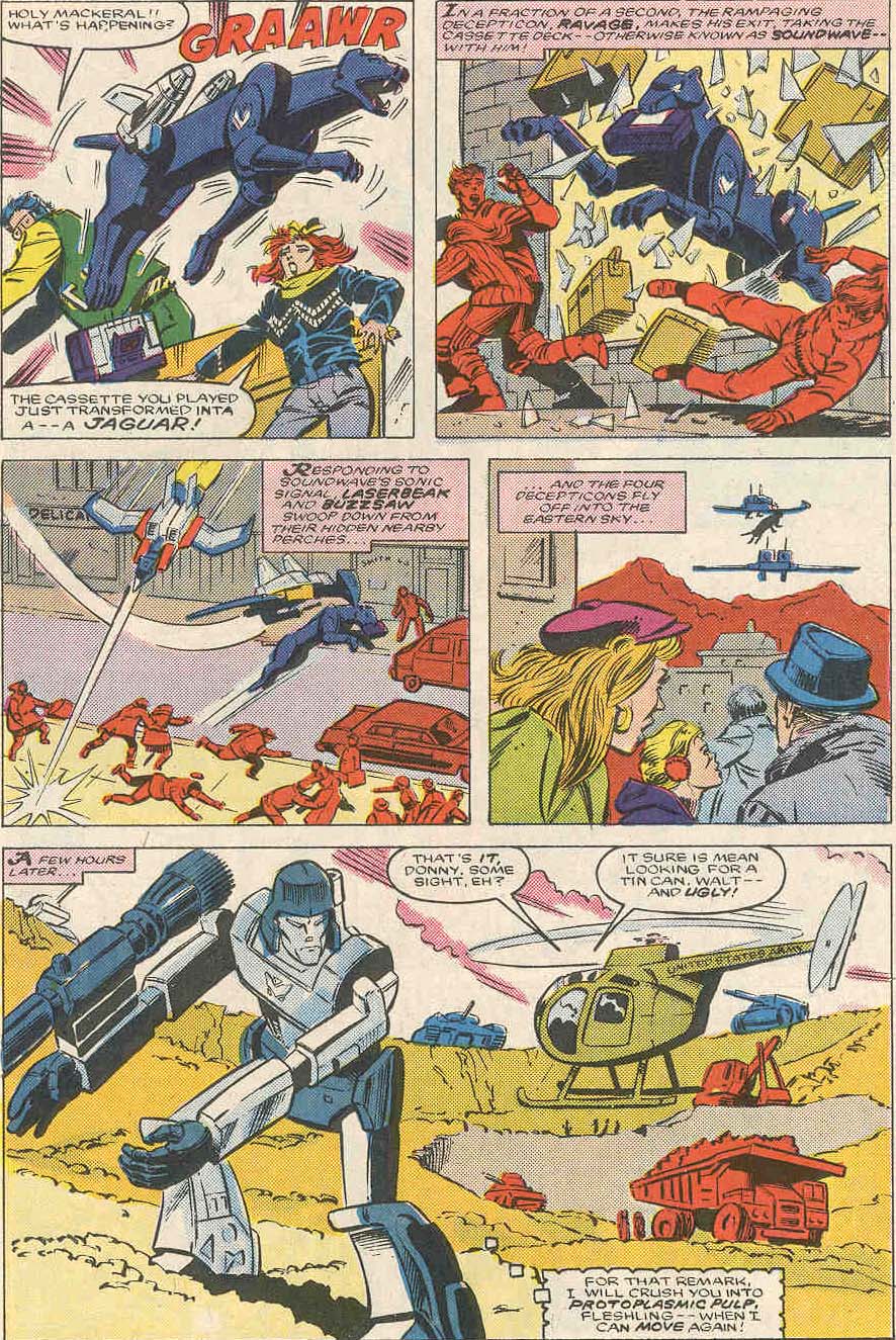 Read online The Transformers (1984) comic -  Issue #15 - 14