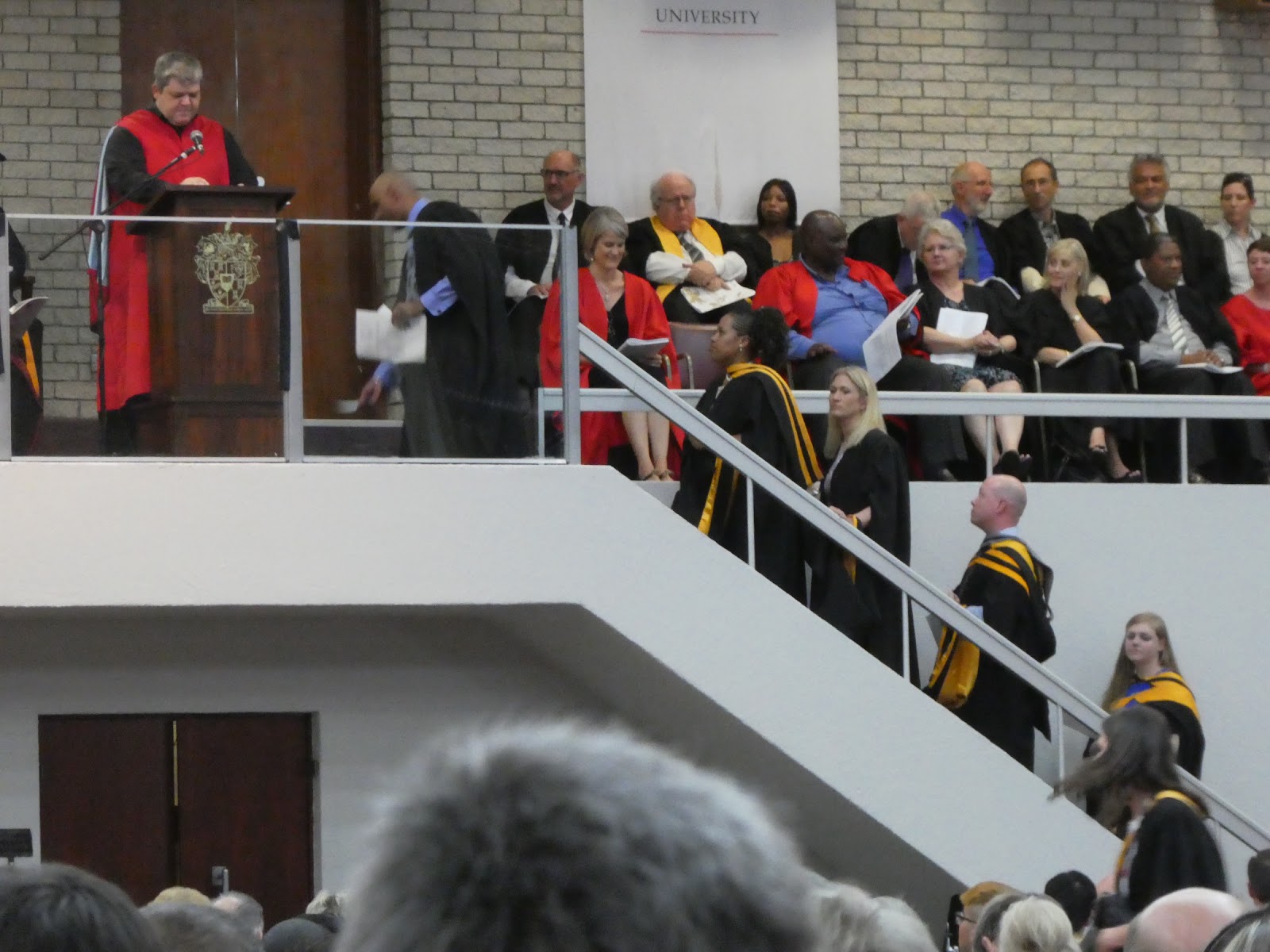 WEBS OF SIGNIFICANCE Stellenbosch University graduation ceremony thoughts