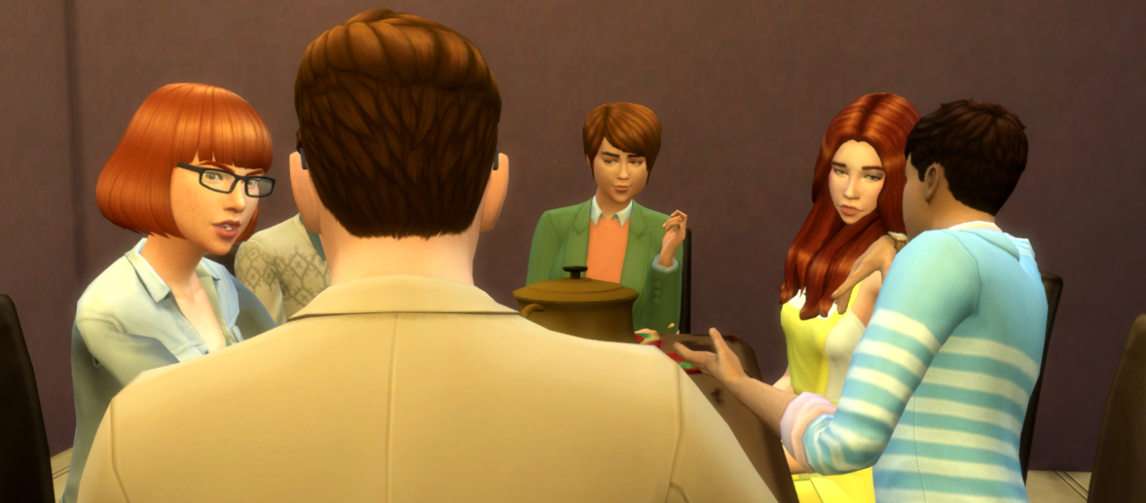 Sims 4 CC's The Best Dinner Pose Pack by lasimssociety