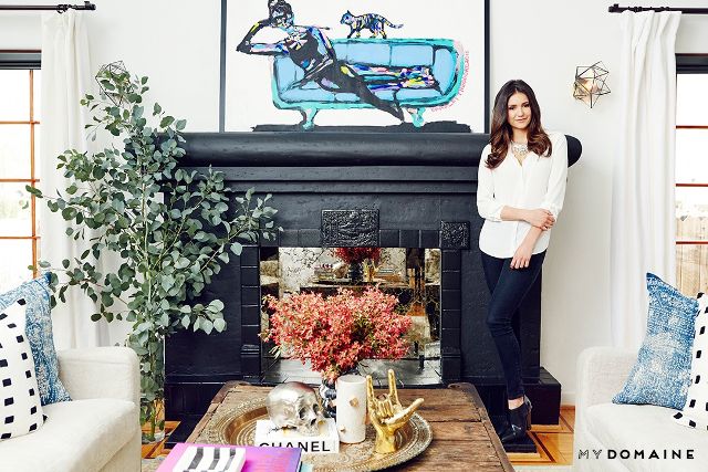 Inside an actress' edgy and effortlessly chic California abode!
