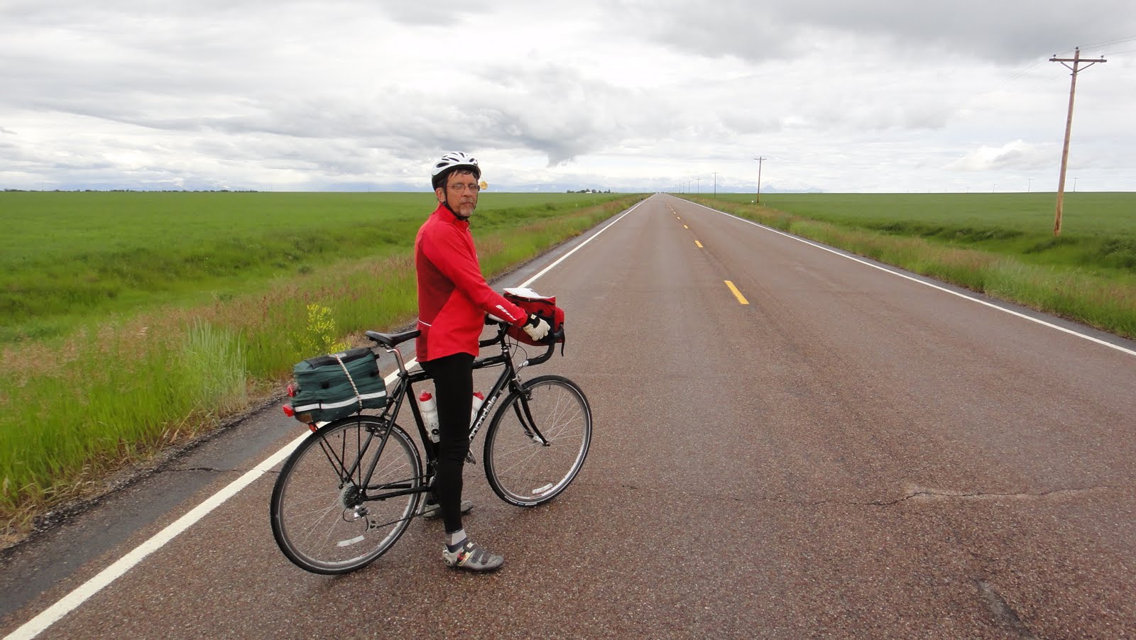 Bike Across America Choteau, Mt To Great Falls, Mt