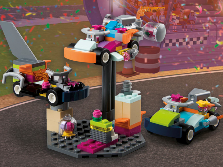 lego friends race track set