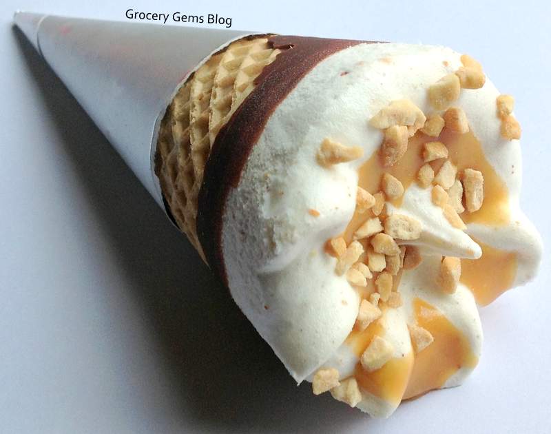 Grocery Gems Tesco Peanut Butter Ice Cream Cones Review