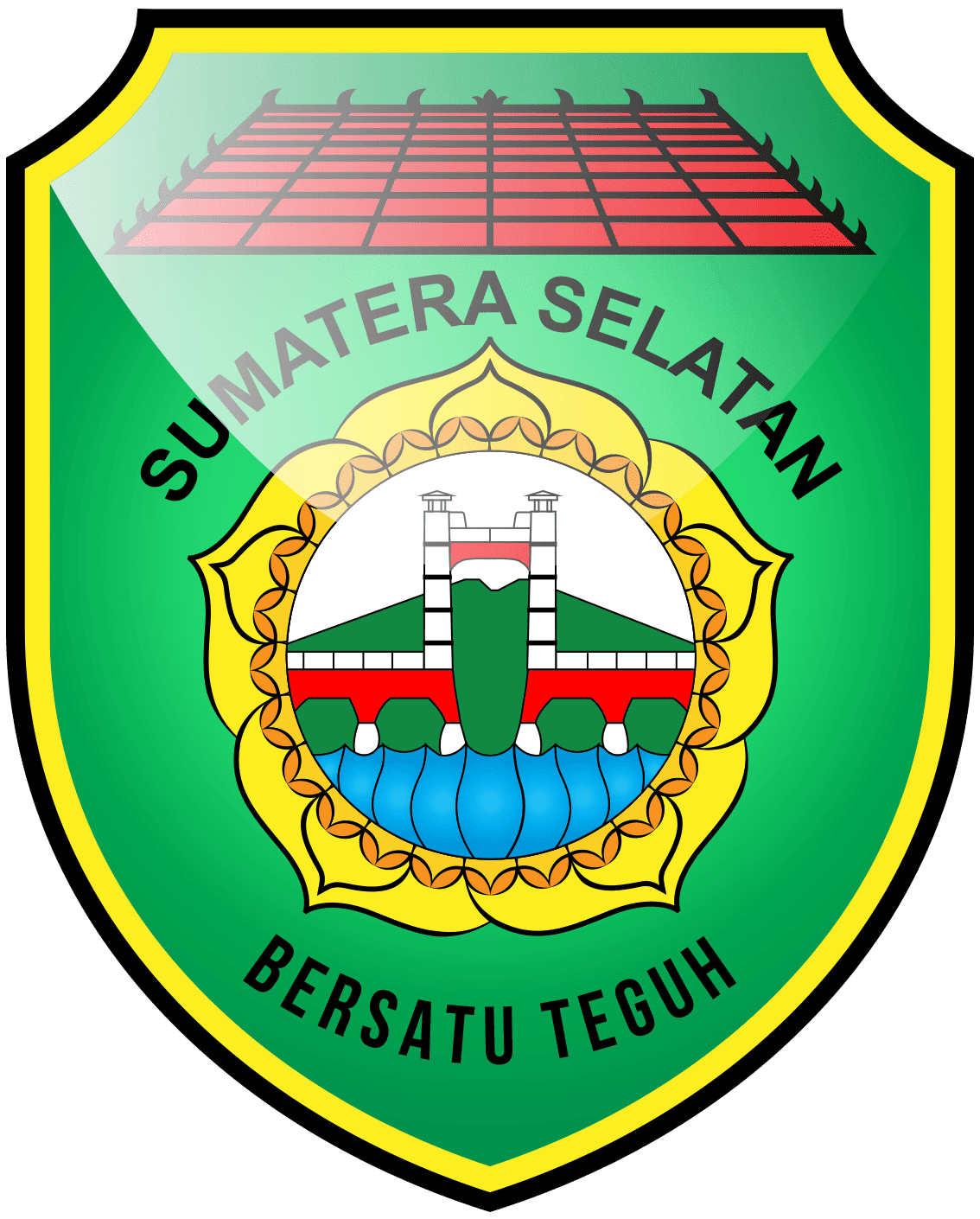 Lambang Propinsi Sumatera  Selatan  237 Design