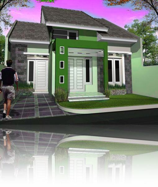 Desain Rumah Indonesia Desain Rumah Hijau Sederhana