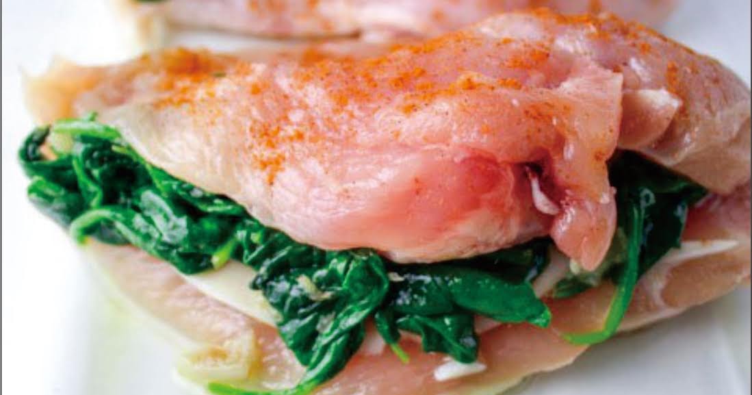 Spinach Provolone Chicken Breasts Easy Kraft Recipes