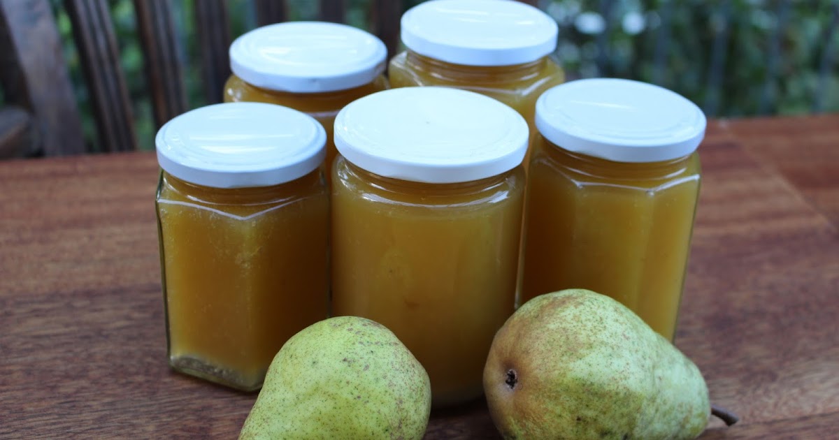 Birnen-Apfel-Mango-Marmelade