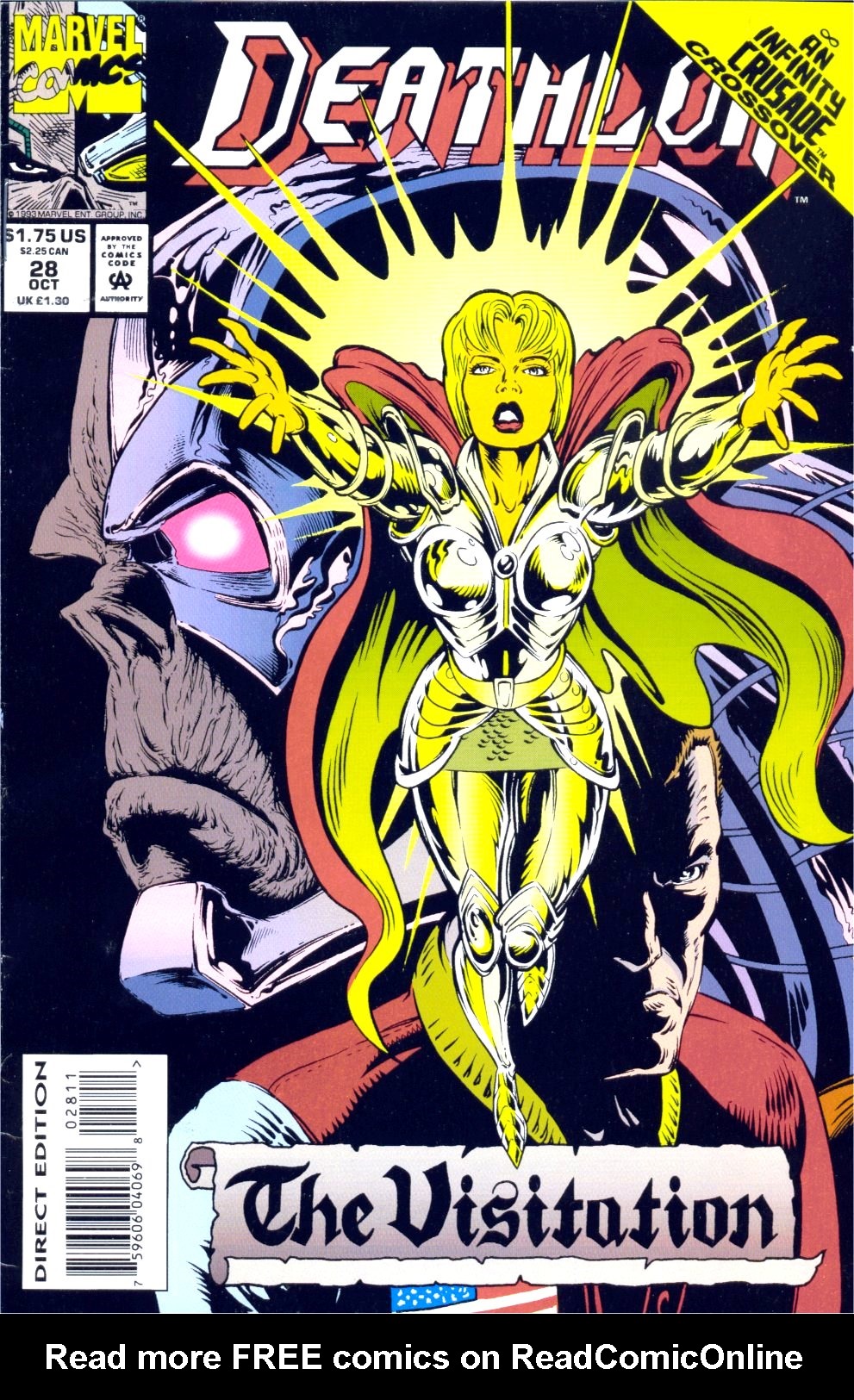 Read online Deathlok (1991) comic -  Issue #28 - 1
