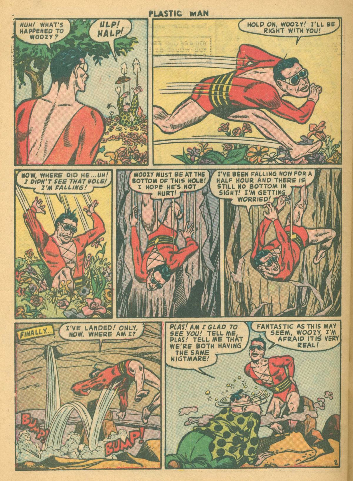 Read online Plastic Man (1943) comic -  Issue #37 - 28