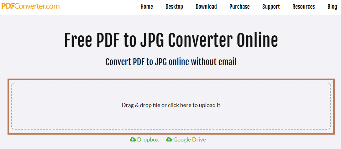 Cara mengubah PDF ke gambar dengan PDF Converter