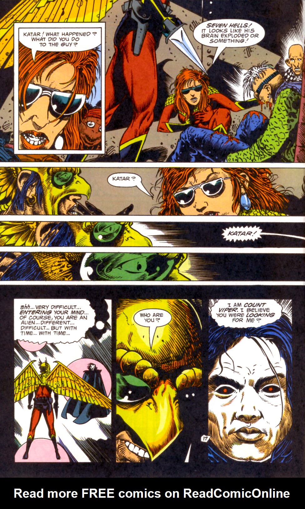 Read online Hawkworld (1990) comic -  Issue #31 - 18
