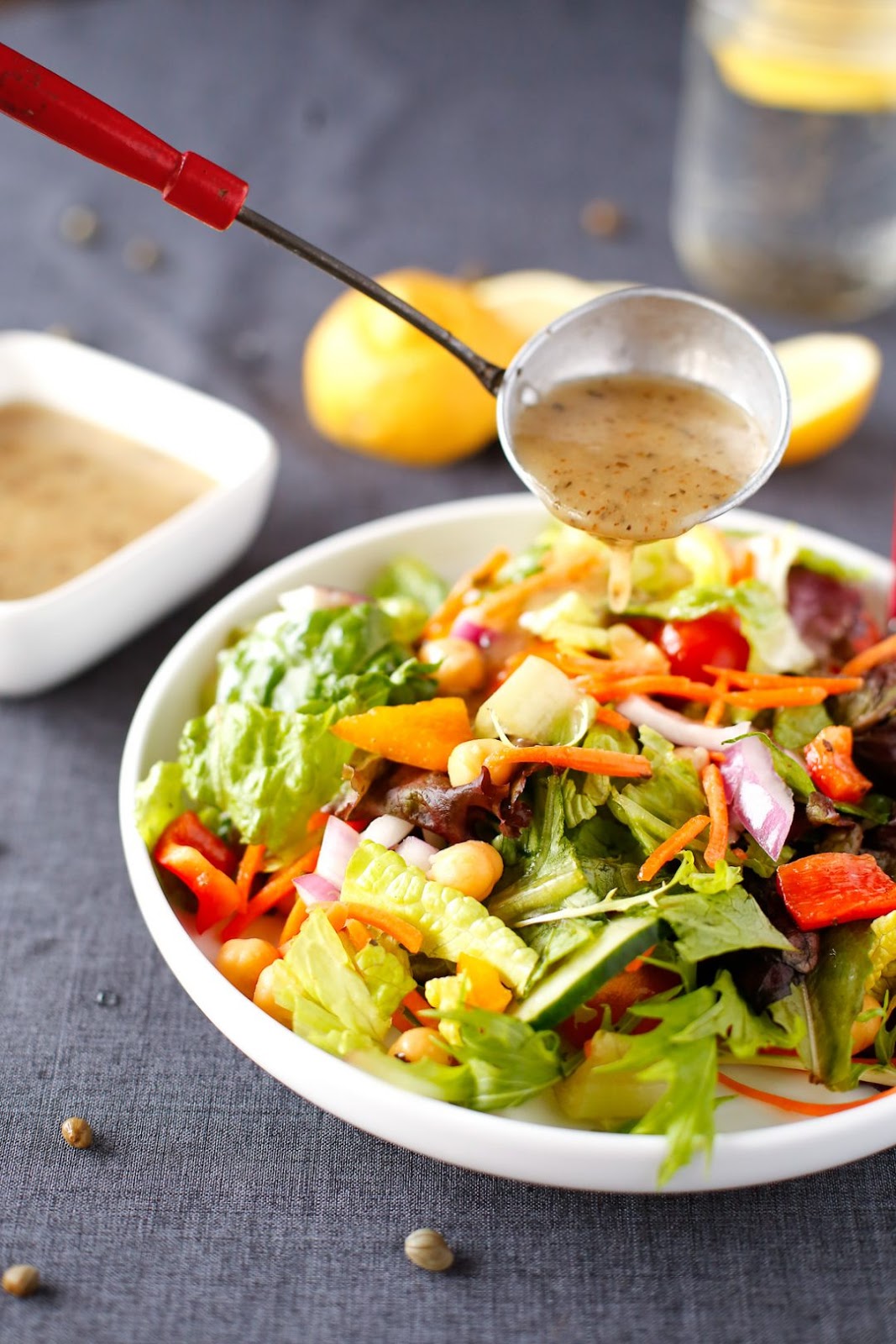 Lemon Caper Salad Dressing RECIPE THINKERING